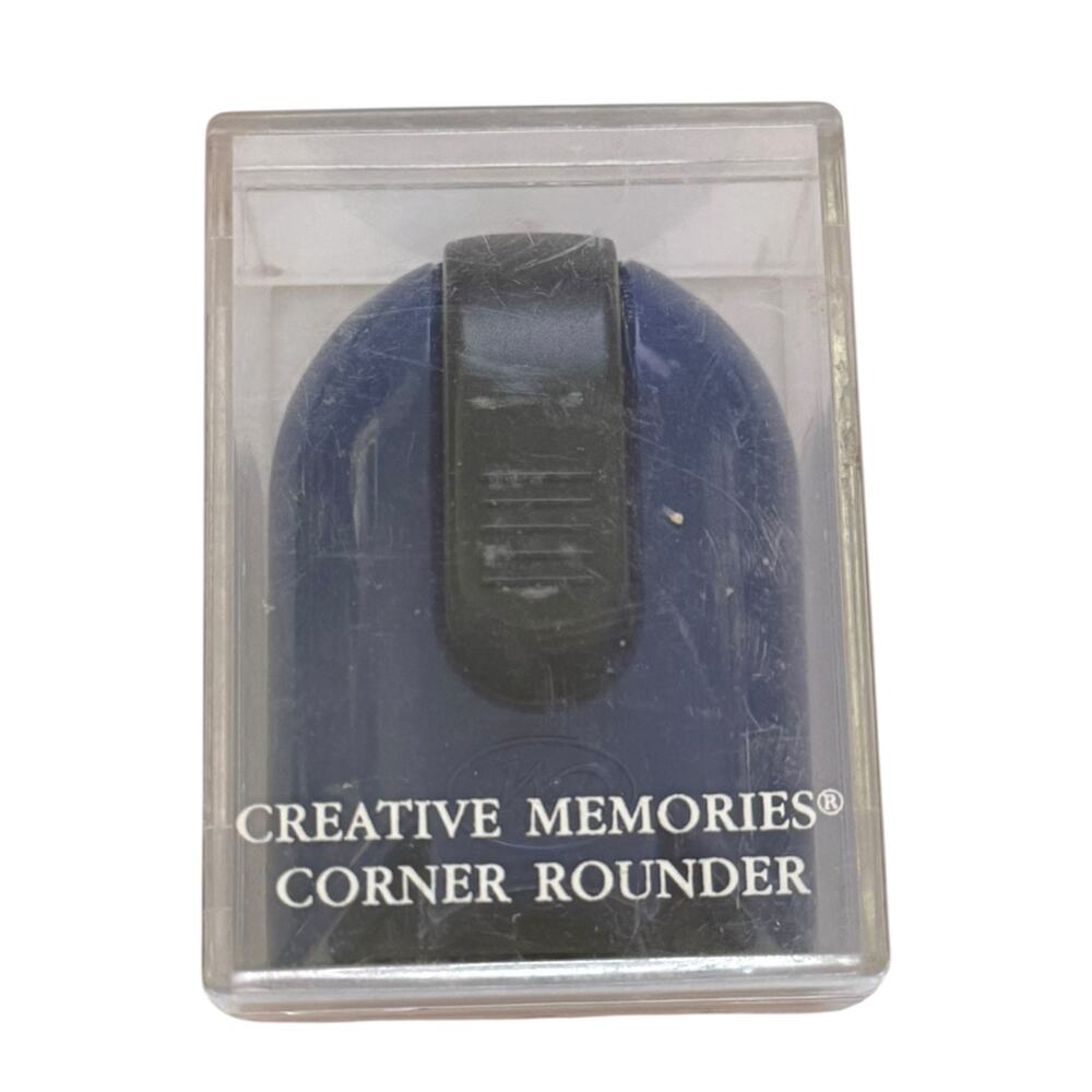 Creative Memories Blue Corner Rounder With Case